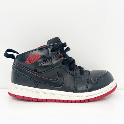 

Nike Boys Air Jordan 1 640735-128 Черные баскетбольные кроссовки, размер 9C, Черный, Air Jordan 1
