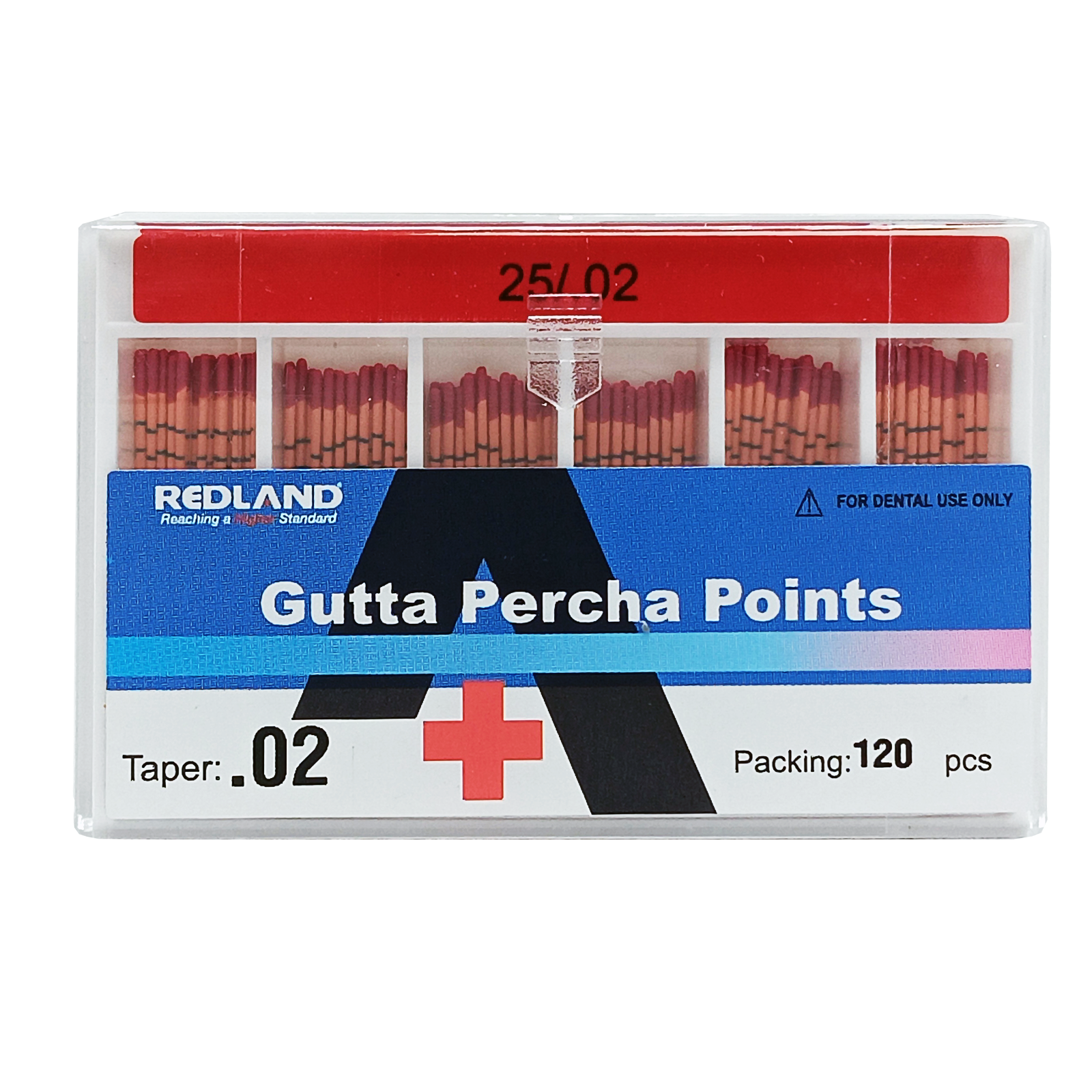 REDLAND MM Marked Endodontic Gutta Percha Point .02/.04/.06 Taper All Size 15-40