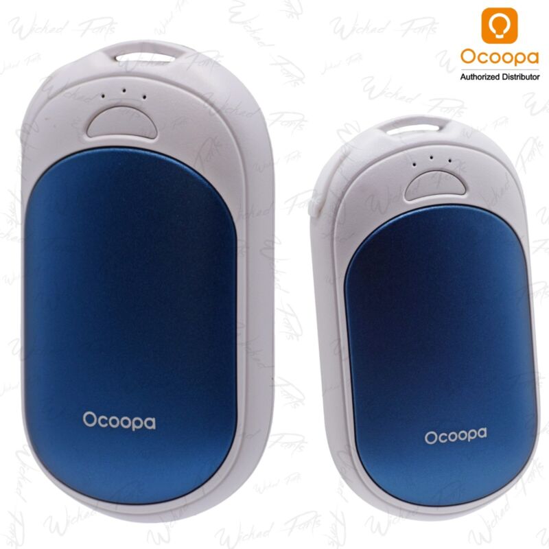 Blue OCOOPA UT3 Lite Rechargeable Hand Warmers Pocket Heaters │2024 Model 2 in 1