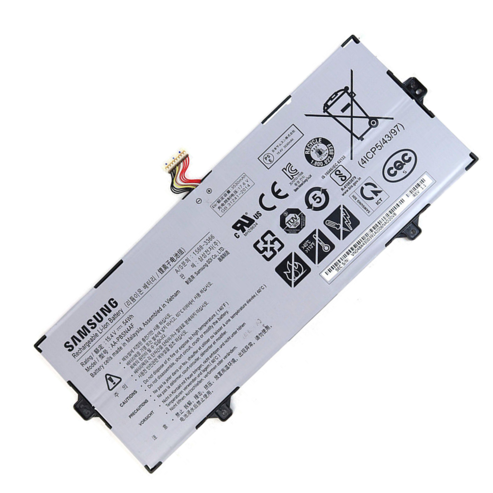 GENUINE NP730QCJ NP730QDA 54WH For SAMSUNG 3530MAH 4-CELL
