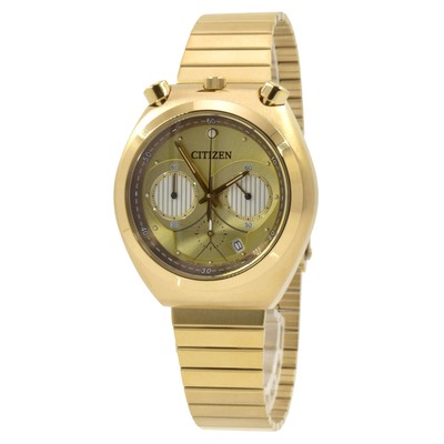 Citizen Men's Watch Star Wars C-3PO Tsuno Chrono Yellow Gold Steel AN3662-51W
