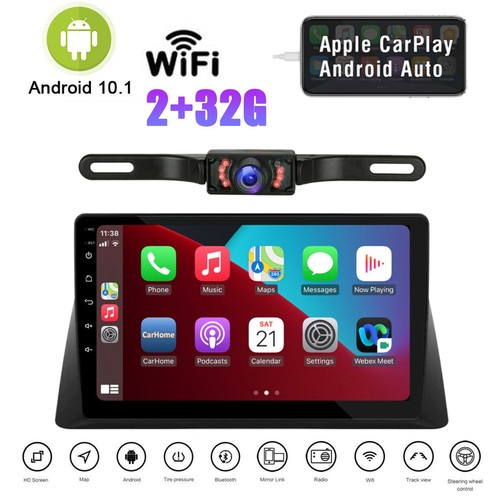 Android 10.1 Car Stereo Radio Apple CarPlay GPS WiFi For Honda Accord 2008-2013