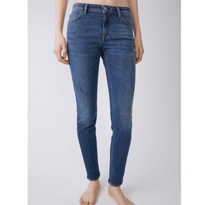 Acne Studios Size 29 Bla Konst Climb Mid-Rise Skinny Jeans NWT