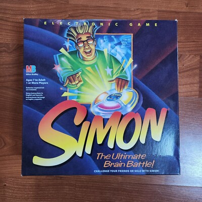 Simon Electronic Game For Your Mind Vintage 1997 - New