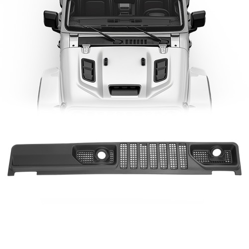 Wiper Cowl Panel Windshield Grille Cover Fits Jeep Wrangler JL / Gladiator 18-24