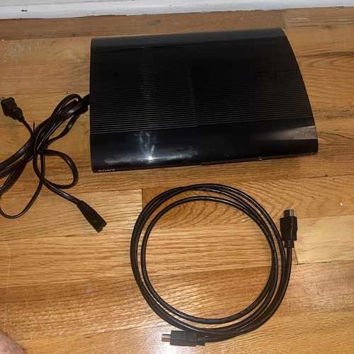 Sony PlayStation 3 PS3 Super Slim Console w/ hdmi & power