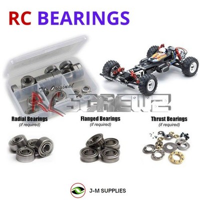 RCScrewZ Metal Shielded Bearings kyo174b for Kyosho Optima 2016 (30617B) | SET