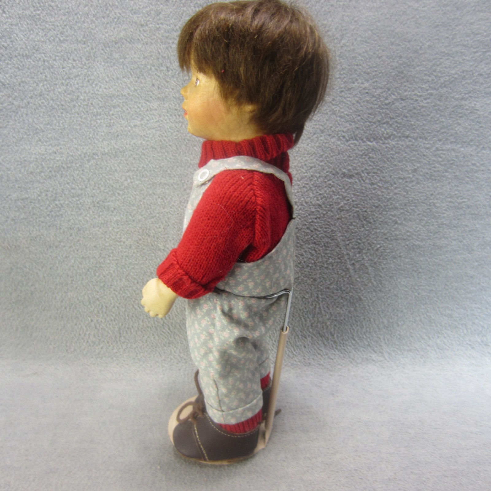 Gotz Admired Children Wood Carved Doll Artist Almut Augustin 10"
