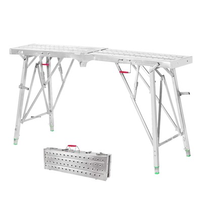 Folding Scaffolding Portable Work Platforms Step Ladder Height Adjustable