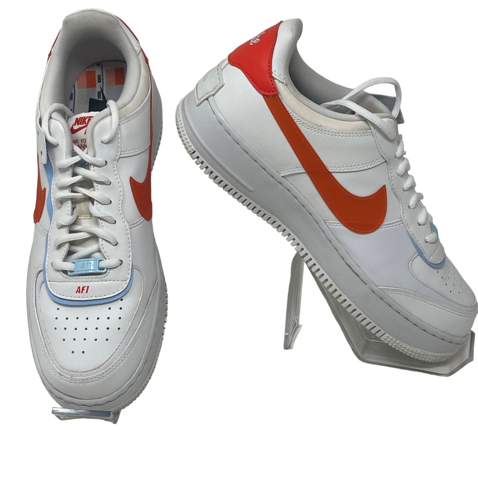Nike Air Force 1 Shadow SE 'Team Orange Blue' Women's size