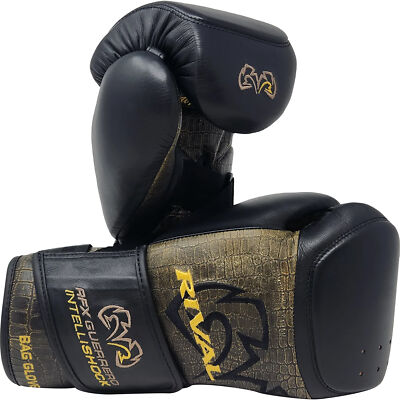 RIVAL RFX Guerrero V バッググローブ 黒/金 Amazon.com : Rival Boxing RFX-Guerrero-V HDEF Bag Gloves - 8