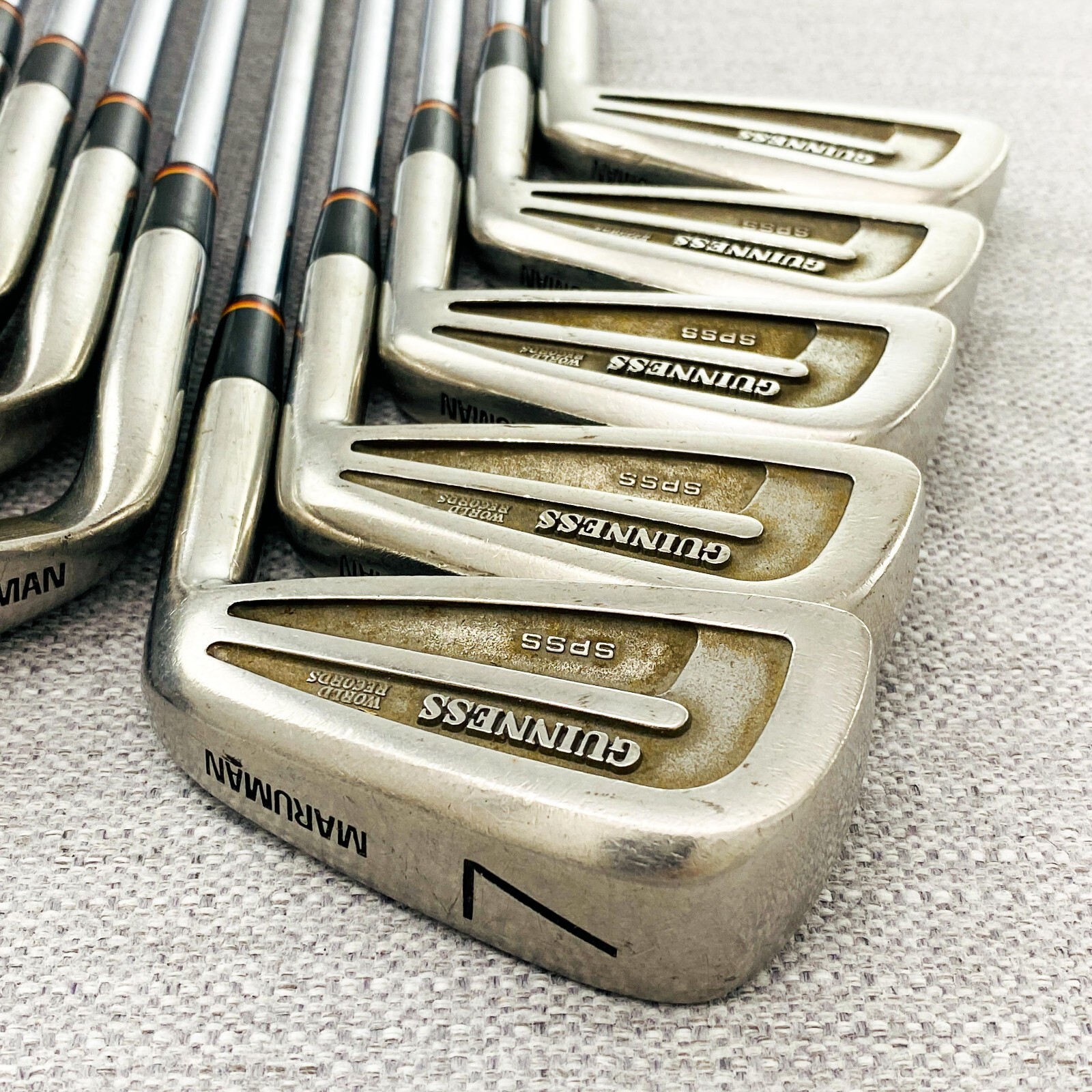 MARUMAN Guinness アイアン 10本セット 3番〜SW MARUMAN Guinness アイアン 10本セット 3番〜SW - メルカリ