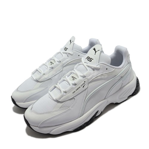 

Puma RS-Connect Bubble White Black Мужская повседневная обувь унисекс Lifestyle 382086-02, Белый, Rs-connect Bubble