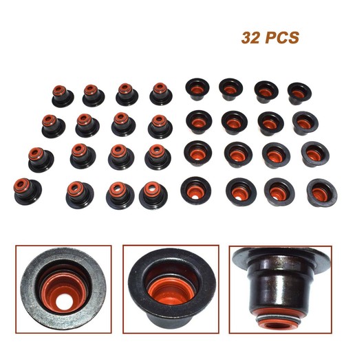 32PCS Valve Stem Seal For BMW E60 E63 745i 750i 550i X5 11340039494,11