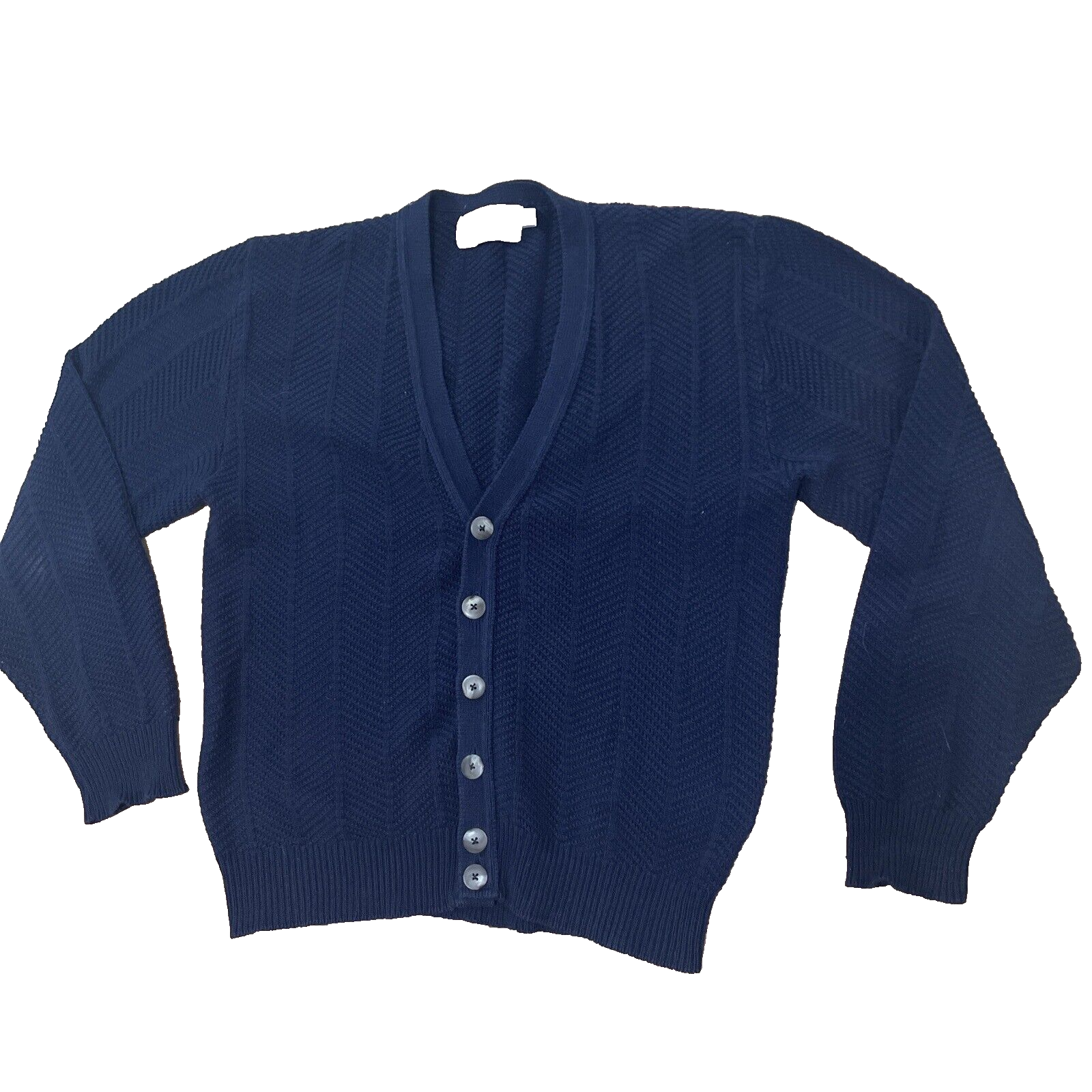 SHENANDOAH Cardigan Sweater Men S Blue Retro Grandpa Classic SHENANDOAH Cardigan Sweater Men S Blue Retro Grandpa Classic