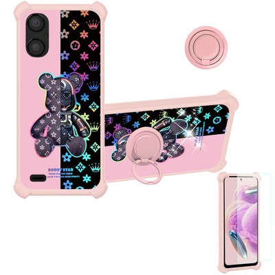 for Nuu Mobiel A23 Plus S6304l Phone Case Cover Screen Protector JXX