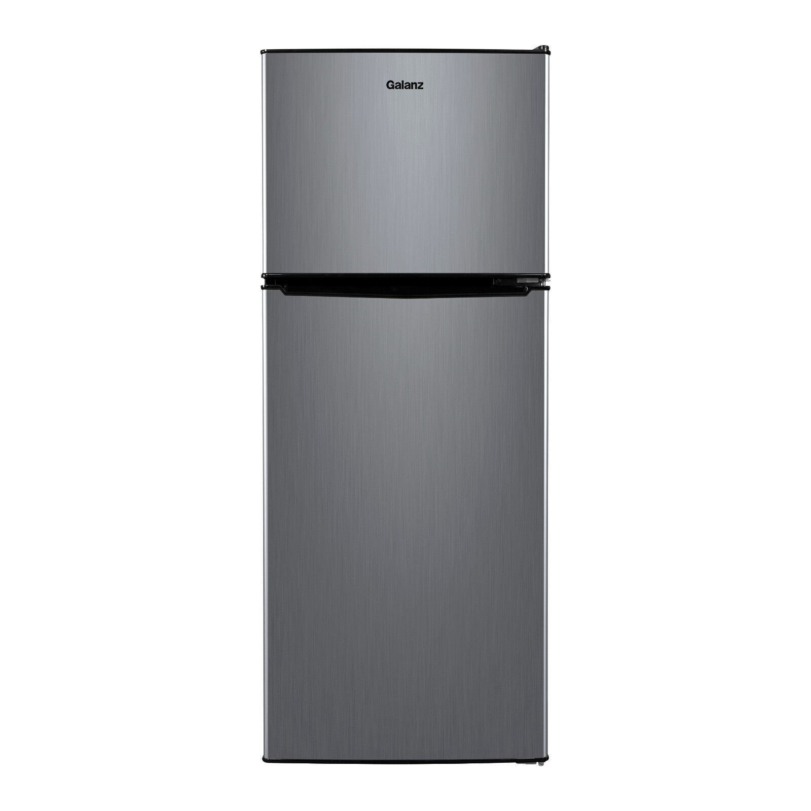 With Freezer, Stainless Steel Look