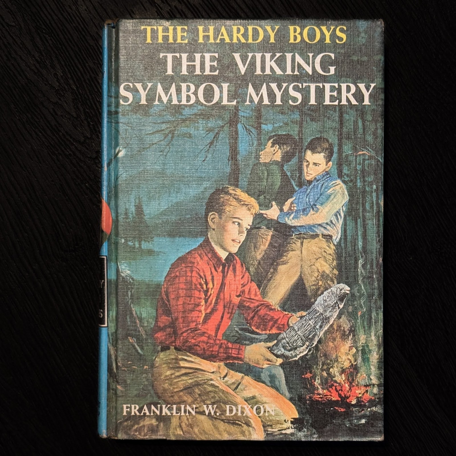 42 The Viking Symbol Mystery (1963):Vintage Hardy Boys Book