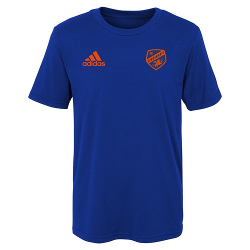 Детская футболка Adidas MLS для мальчиков (4-7) FC Cincinnati Quality MEGS Woodmark