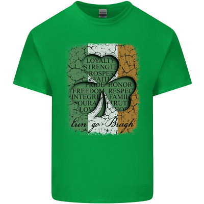 St Patricks Day Shamrock 3 Leaf Clover Kids T-Shirt Childrens