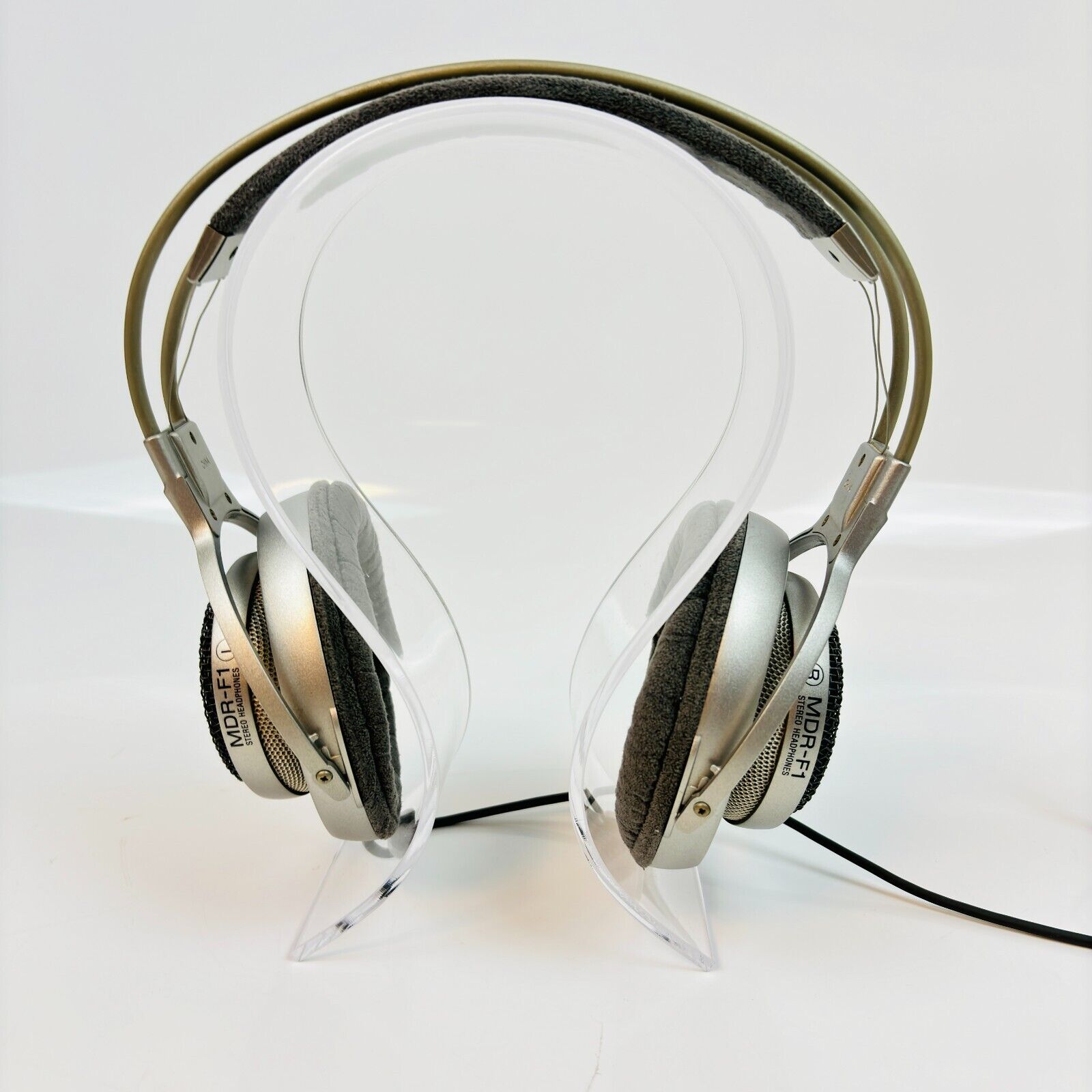 SONY MDR-F1 Open-Air Headphones Silver Working Japan | eBay SONY MDR-F1 Open-Air Headphones Silver Working Japan | eBay