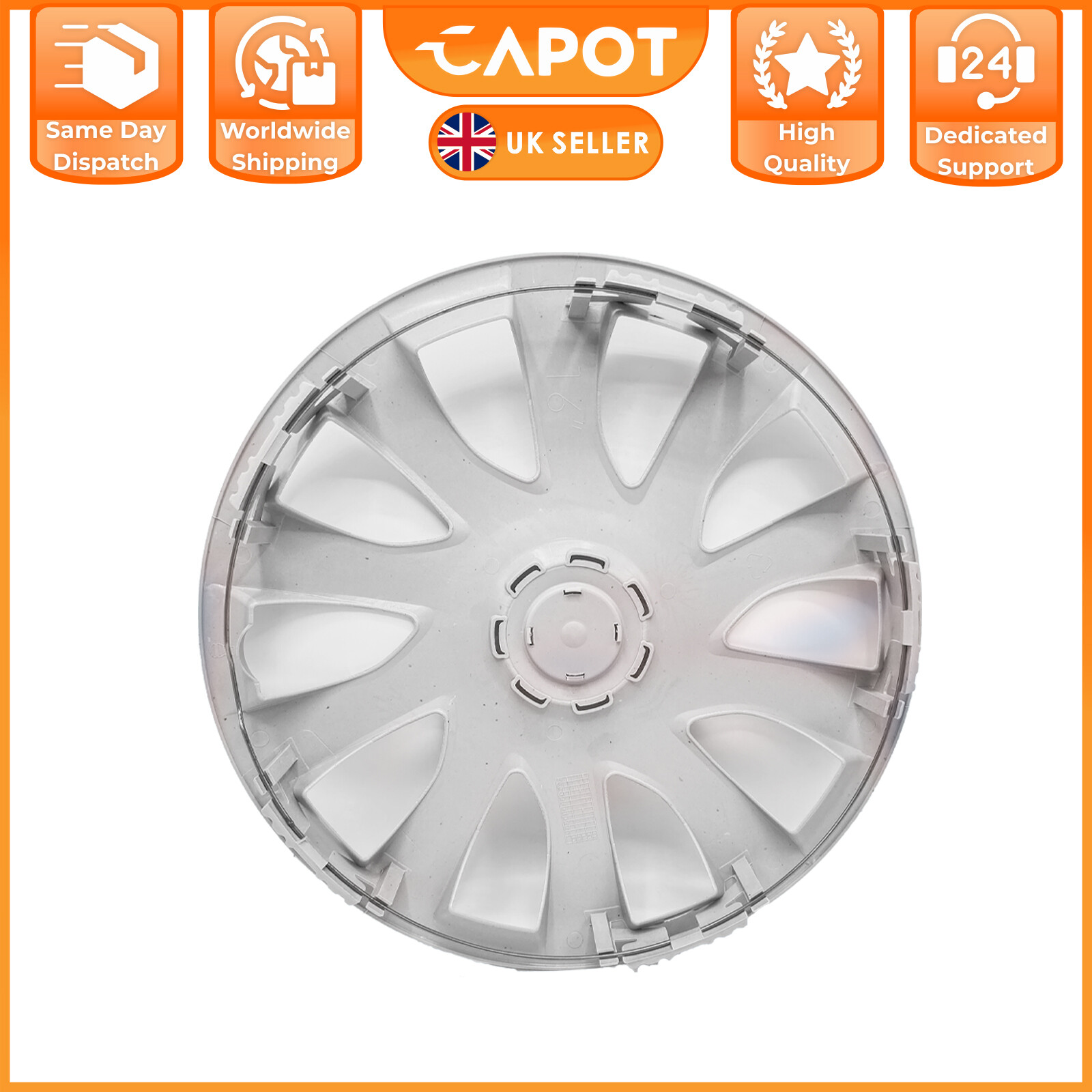 4X 16'' Wheel Trims Covers 2014-On Renault Trafic Vauxhal Vivaro | 403156650R