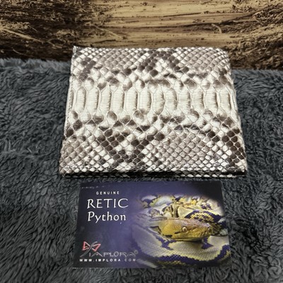 Men s Python Skin Wallet