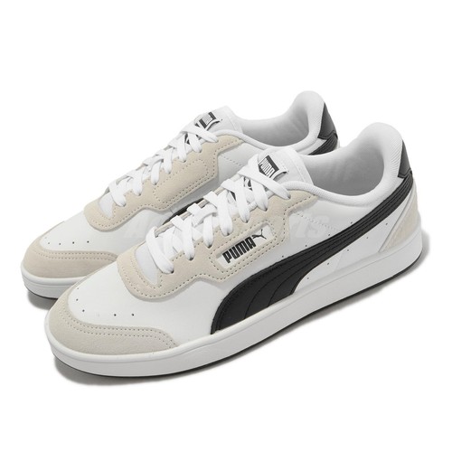 

Мужские повседневные кроссовки унисекс Puma Court Guard Mix White Black Grey 387335-02, Белый, Court Guard Mix