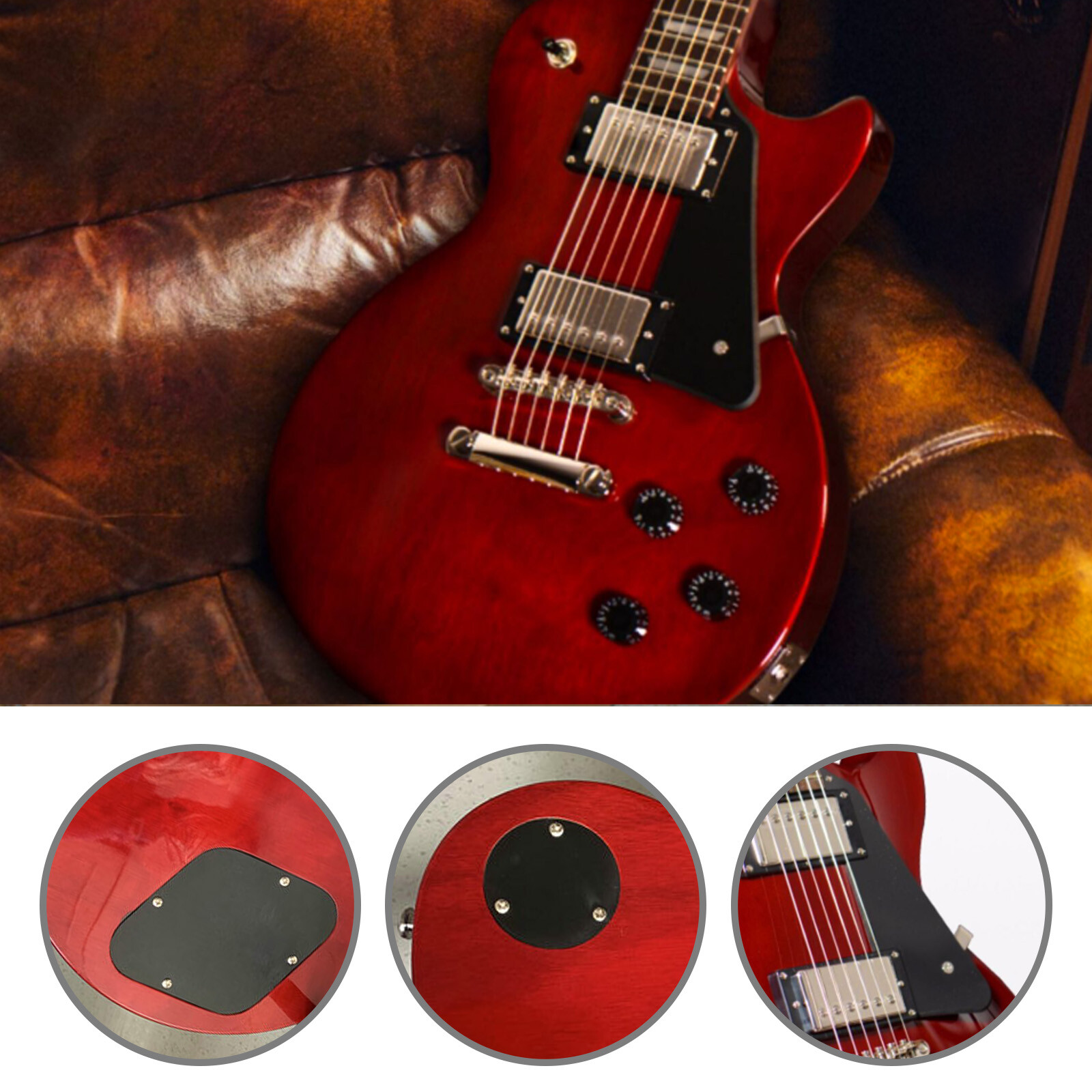 Set of 3PCS LP Pickguard Kit for Epiphone Les Paul Standard Guitar