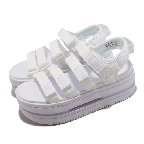

Женские туфли на платформе Nike Wmns Icon Classic White Pure Platinum DH0223-100, Белый, Wmns Icon Classic Sandal