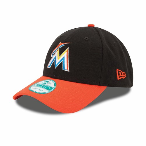 [10963126] Mens New Era MLB The League Регулируемая кепка 2Tone - Майами Марлинс
