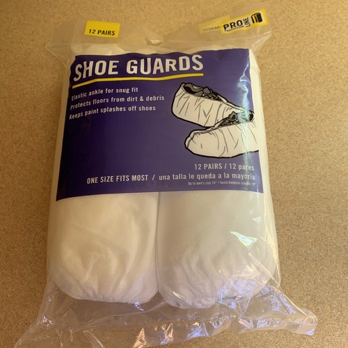 NEW TRIMACO 12Pack PRO LINE PROTECTION White/Fabric SHOE GUARDS のeBay
