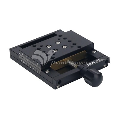 PT-SD102P X Axis Manual Linear Stage 50mm Manual Platform Optical Sliding Table