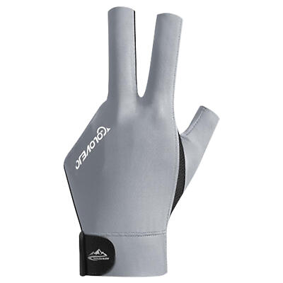 3 Fingers Billiard Gloves Left Hand Snooker Glove Pool Cue Professional Glove