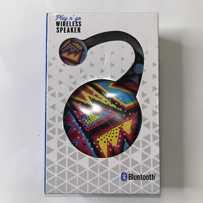 Play n go wireless Bluetooth speaker Multicolor Design