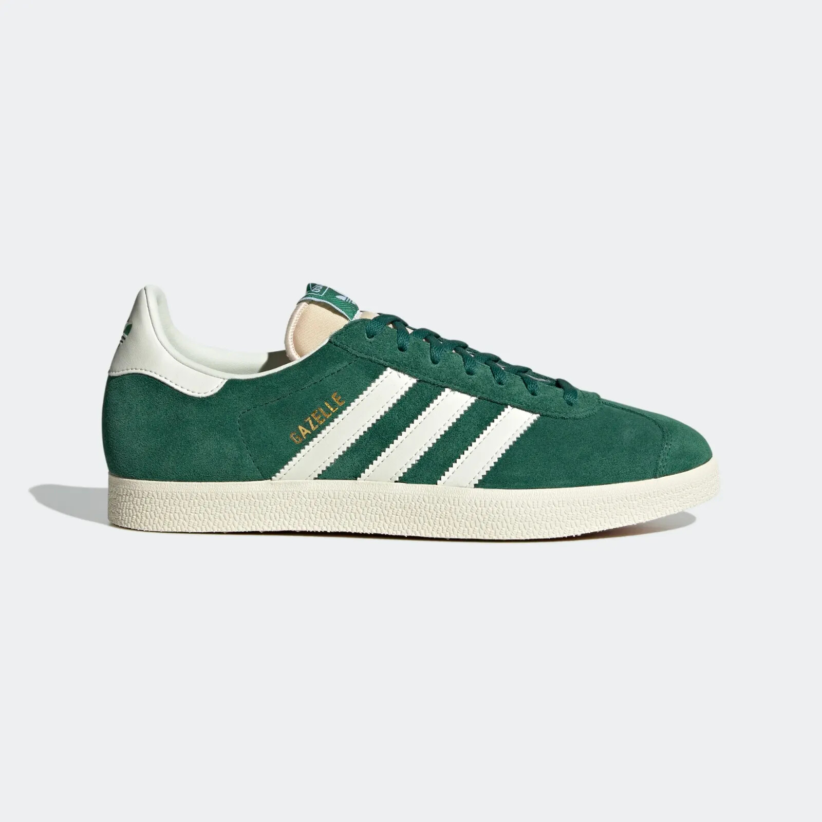 

Adidas Gazelle Темно-зеленый кремовый белый GY7338 Мужская обувь Кроссовки, adidas Gazelle