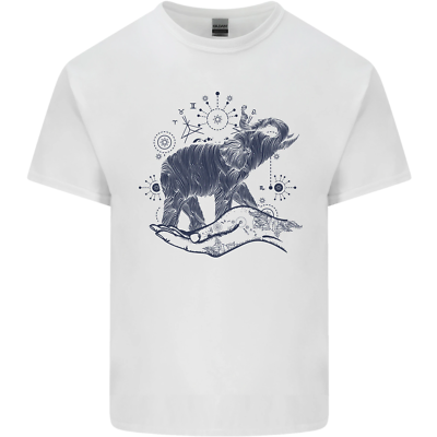 Serpente Teschio con Rose Stile Tatuaggio T-Shirt 100% Cotone
