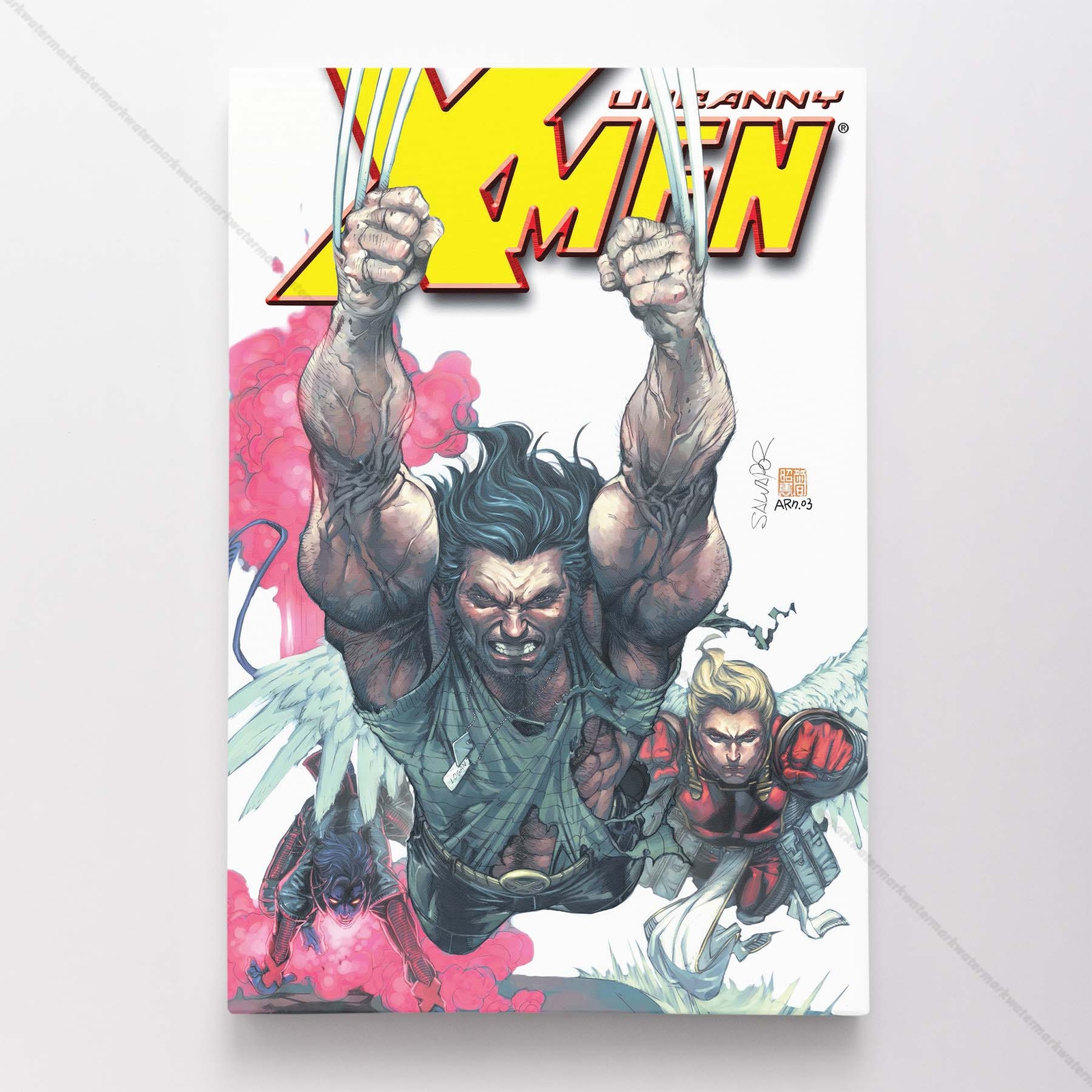 Uncanny X-Men Poster Canvas Vol 1 #441 Xmen Marvel Comic Book Art Print