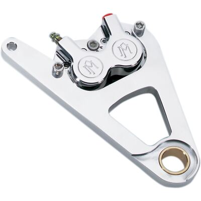 Single Disc Caliper - Front - Chrome - Springer '00-07 1230-0017-CH