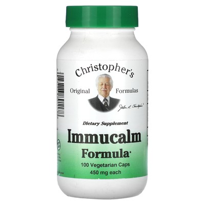 Immucalm Formula, 450 мг, 100 вегетарианских капсул