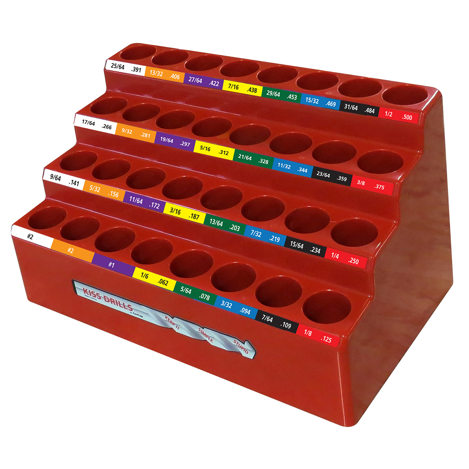 FastCap Kiss Drill Bit Index Organizer Stand (Case Only) eBay