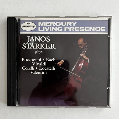 JANOS STARKER Plays Italian Cello Sonatas Vivaldi Boccherini Bach Mercury CD