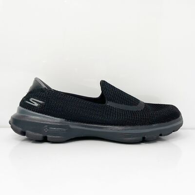 

Skechers Womens Go Walk 3 13980 Черная повседневная обувь Кроссовки Размер 6.5, Черный, Go Walk 3