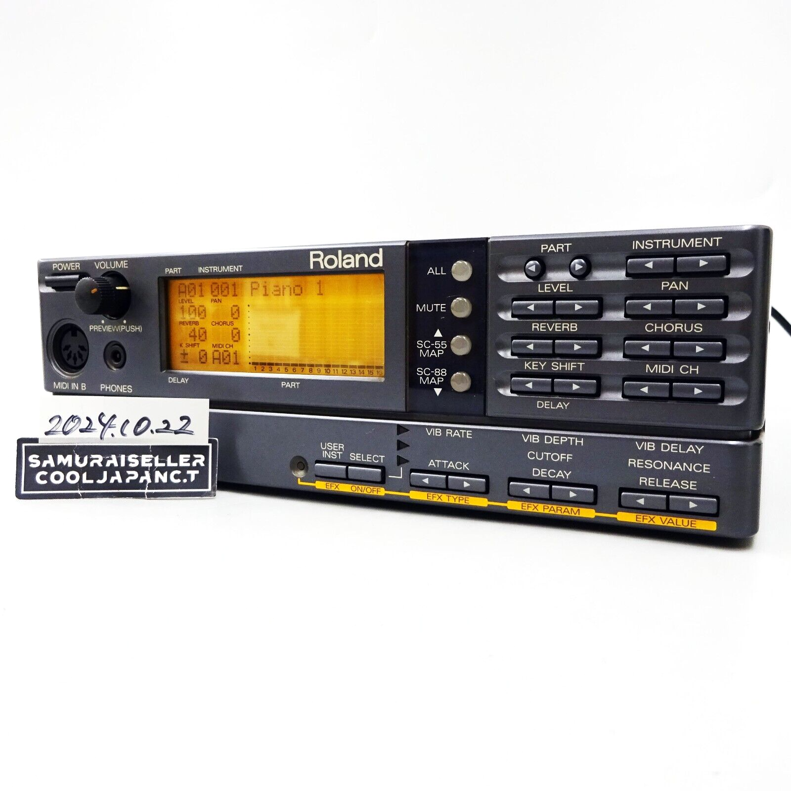 Roland ローランドSOUND Canvas みせかける SC-88pro送料無料 Roland ローランドSOUND Canvas みせかける SC-88pro送料無料