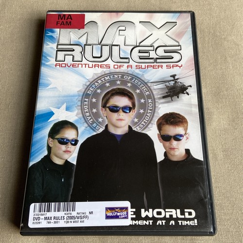 Max Rules: Adventures of a Super Spy (DVD 2004) Kids Movie