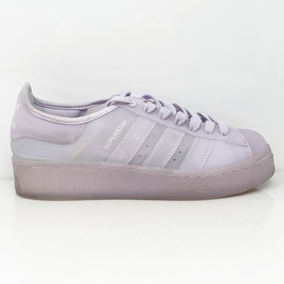 

Adidas Womens Superstar Jelly FX4323 Фиолетовая повседневная обувь Кроссовки Размер 8, Фиолетовый, Superstar Jelly