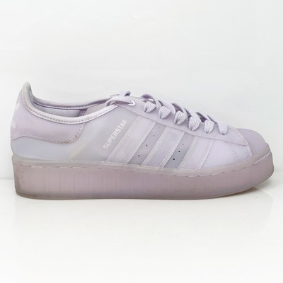 Adidas Womens Superstar Jelly FX4323 Фиолетовая повседневная обувь Кроссовки Размер 8