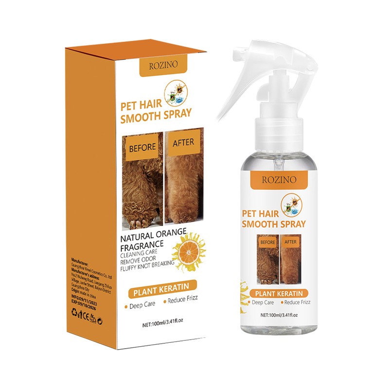 100ml Leave-in Pet Hair Dematting Conditioner Anti-static