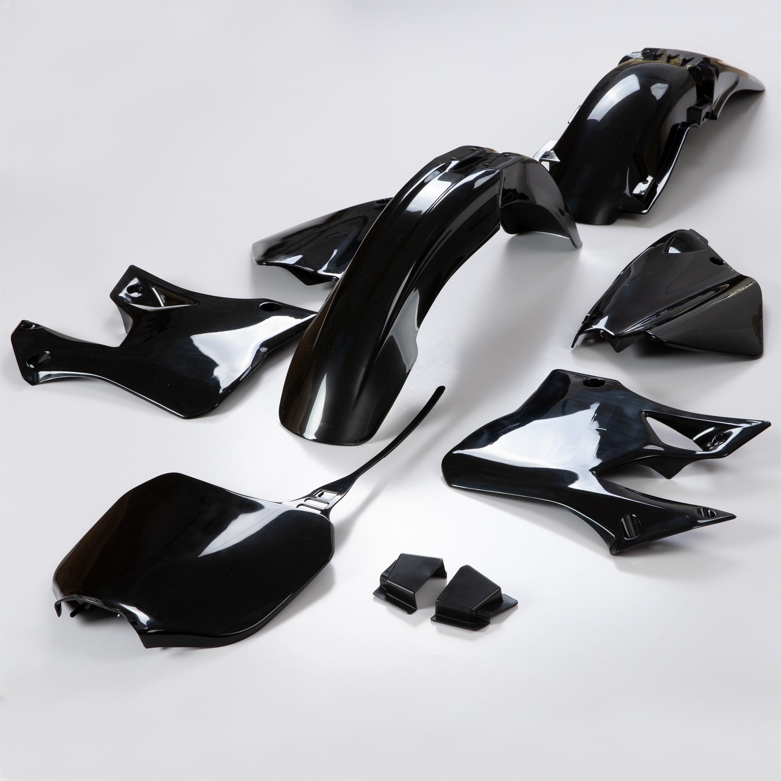 Fairing Plastics Kit Black For Yamaha YZ250 YZ125 1996 1997