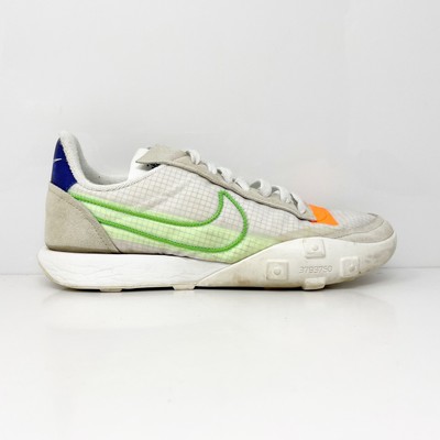 Nike Womens Waffle Racer 2X CK6647-004 Белая повседневная обувь Кроссовки Размер 9, Белый, Waffle Racer 2X